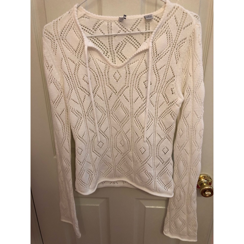 Halogen sweater/swim cover up